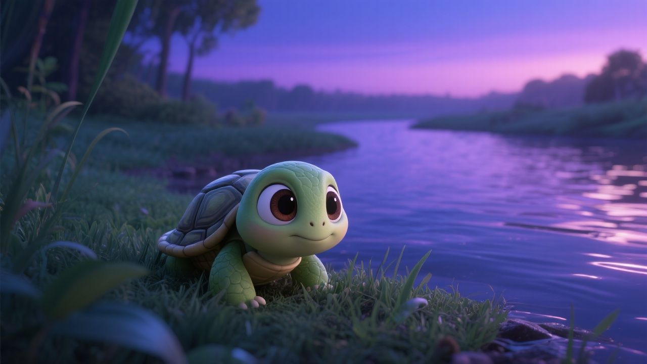 Sleepy Little Turtle