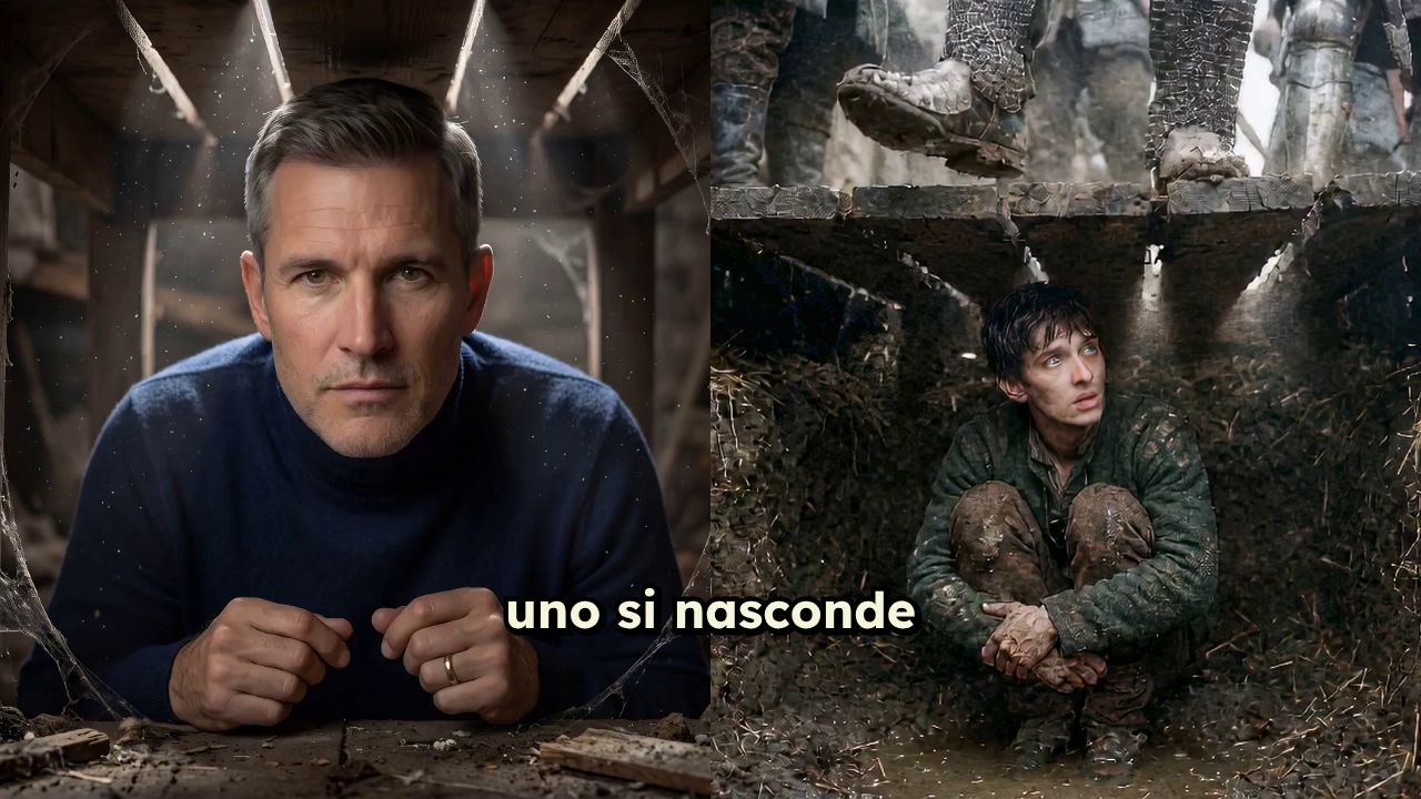 Nascosto sotto la tavola