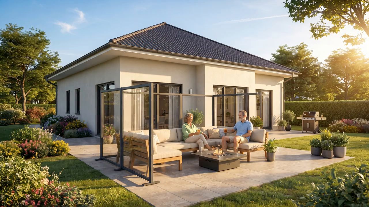 Premium German Wind Protection Wall Commercial