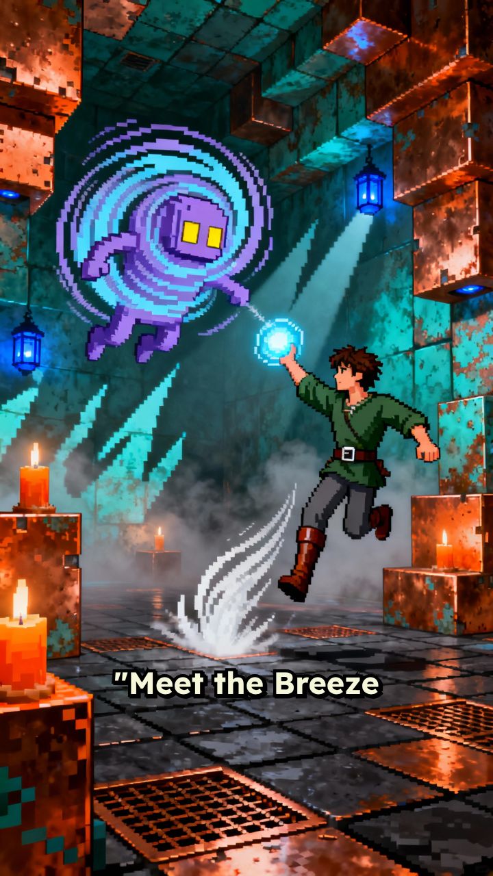 Breeze Mob Knockback Chaos