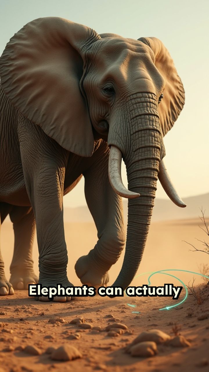 Elephants' Secret Communication Through Vibrations