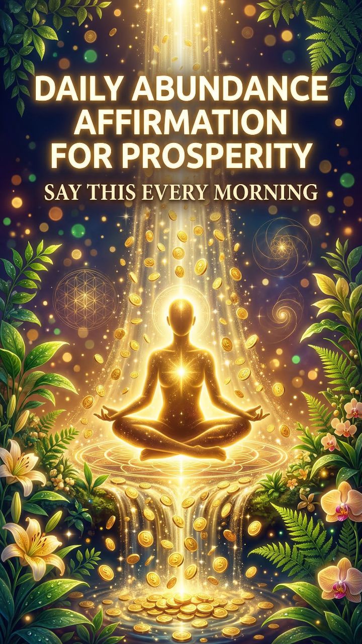 Daily Abundance Affirmation for Prosperity