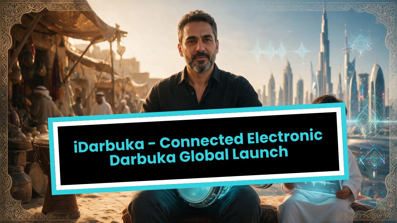 iDarbuka - Connected Electronic Darbuka Global Launch