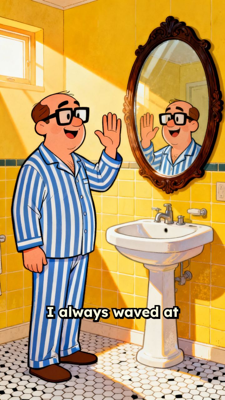 The Mirror Smiled Back