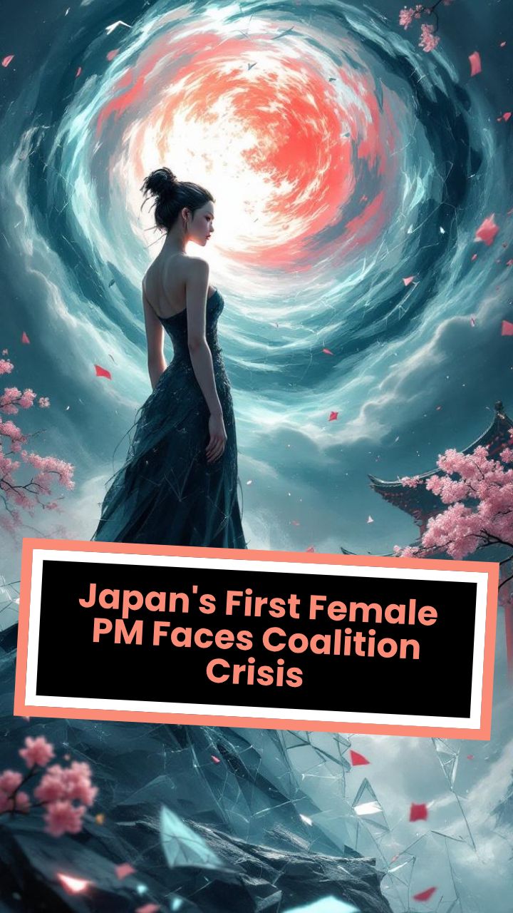 Japan's First Female PM Faces Coalition Crisis