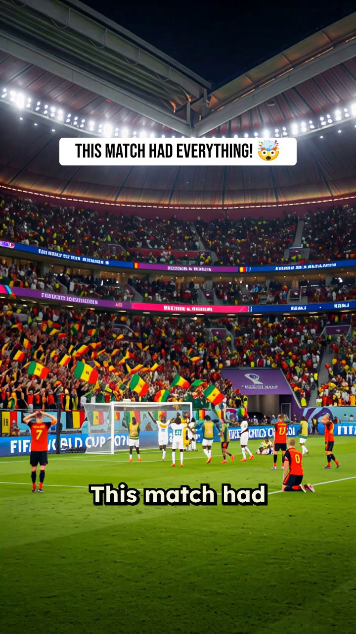 Belgium vs Senegal 3-2 FIFA World Cup 2026
