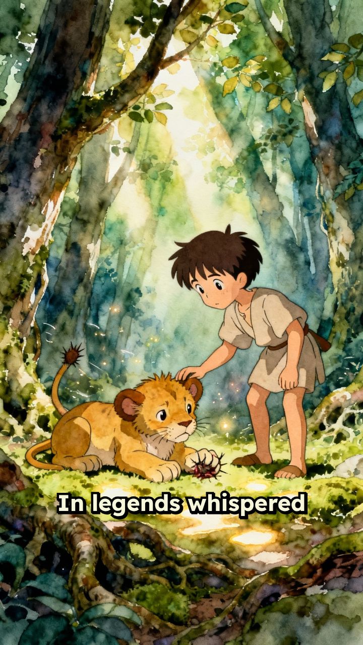 Eternal Bond of Lion and Warrior