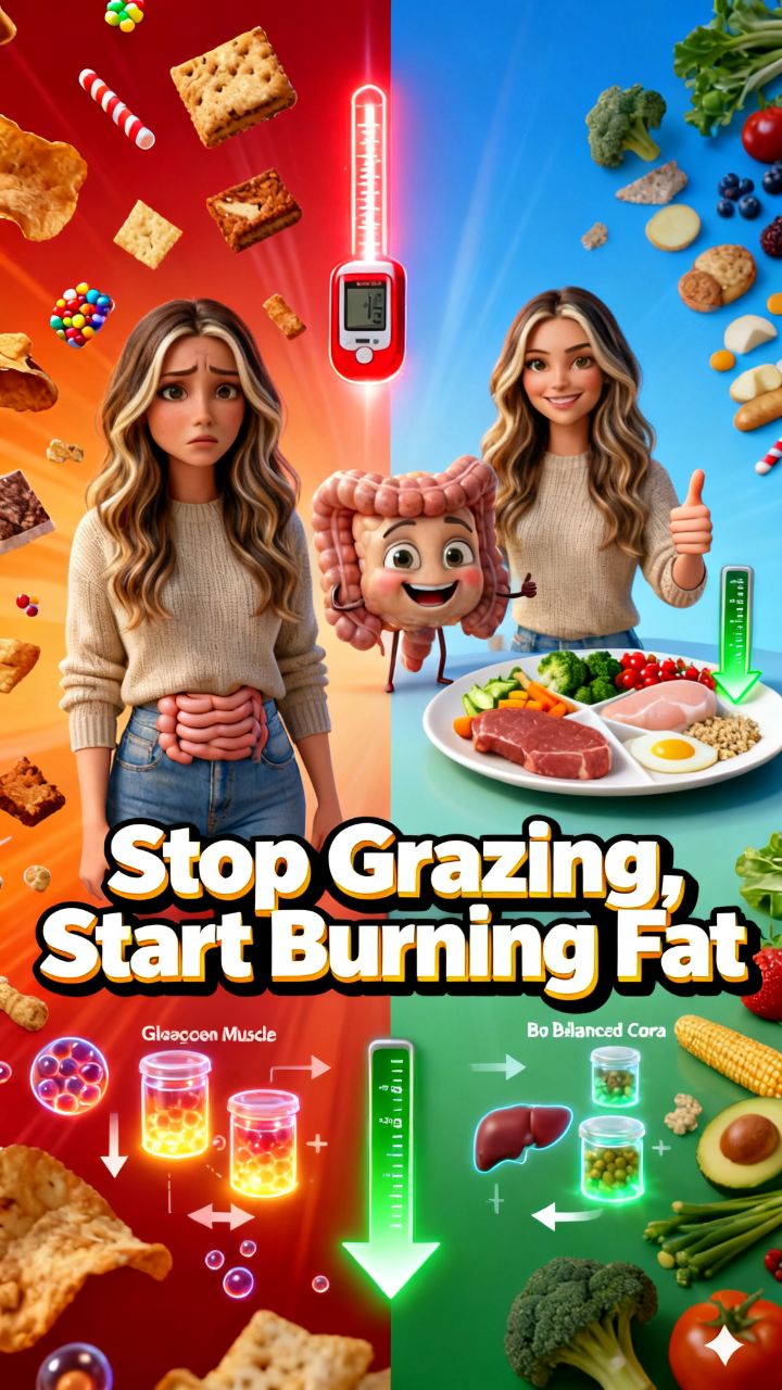 Stop Grazing, Start Burning Fat