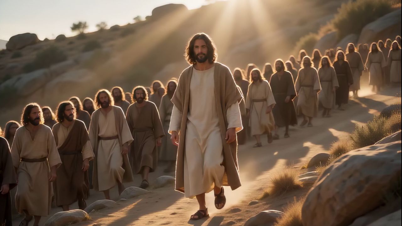 Jesus Heals a Man With Leprosy