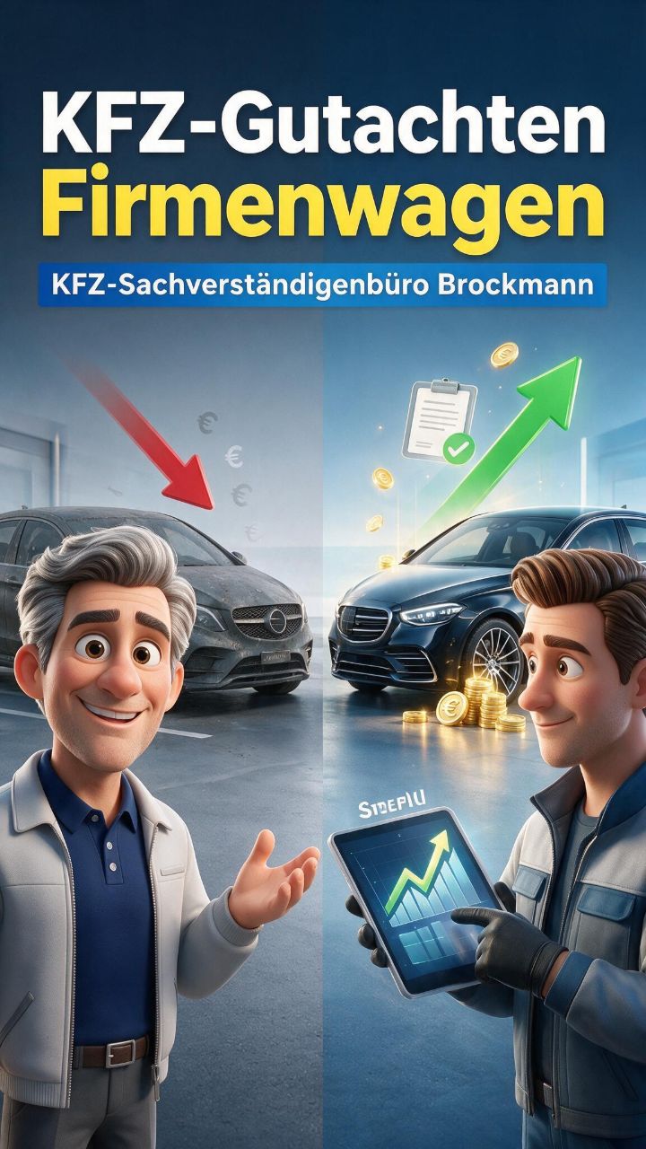 KFZ-Gutachten Firmenwagen - KFZ-Sachverständigenbüro Brockmann