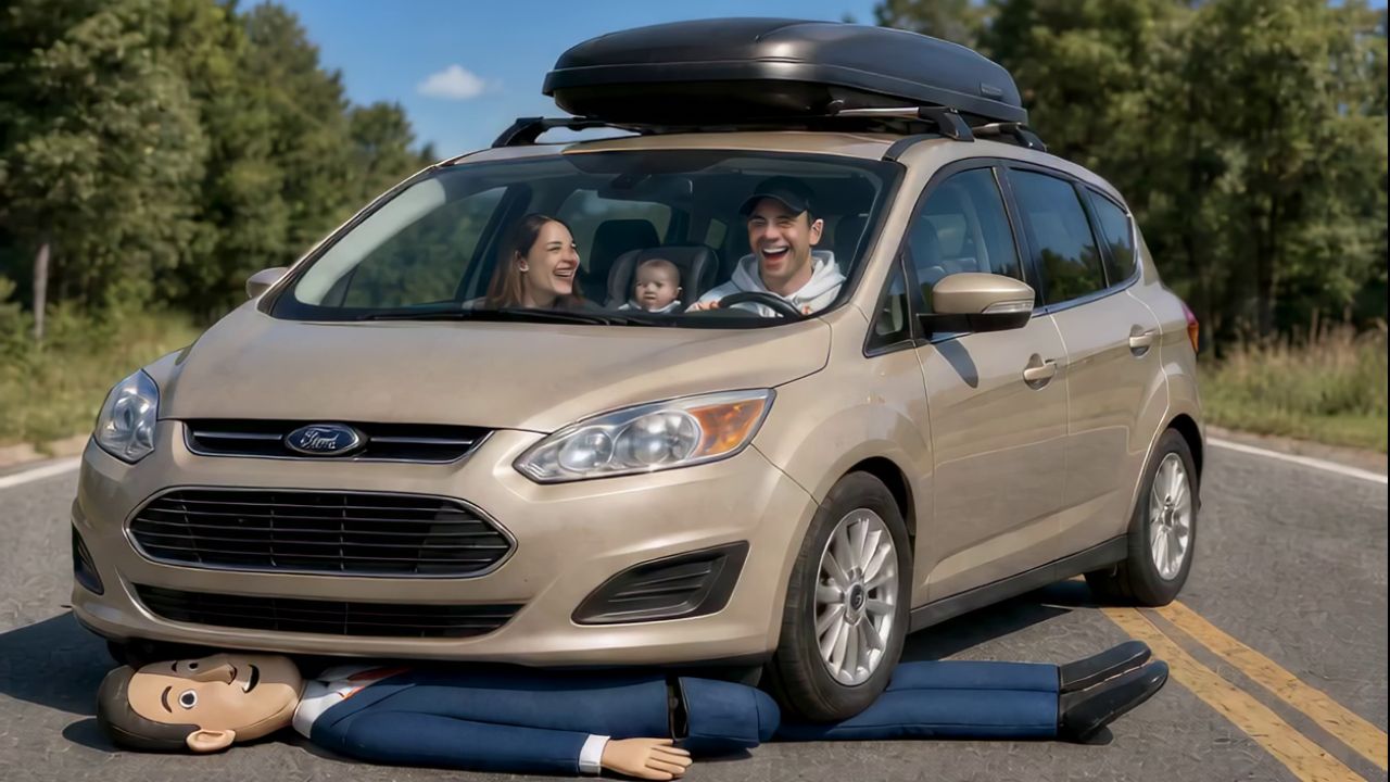 Ford C-Max sur autoroute estivale