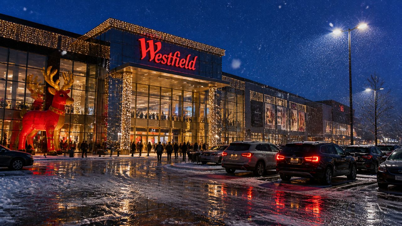Stolen Baby Jesus at Westfield Mall