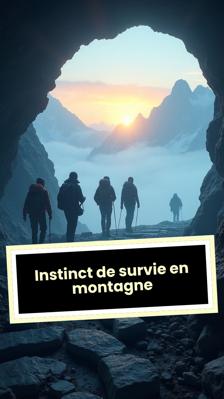 Instinct de survie en montagne