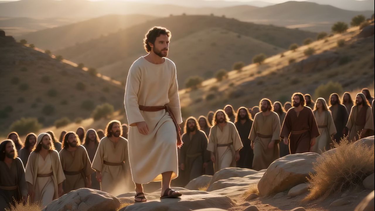 Jesus Heals a Man With Leprosy - Matthew 8:1-4