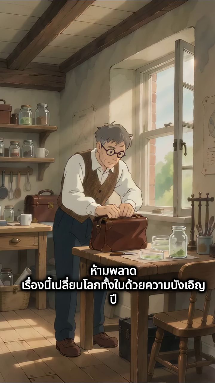 เพนิซิลลิน ความบังเอิญเปลี่ยนโลก