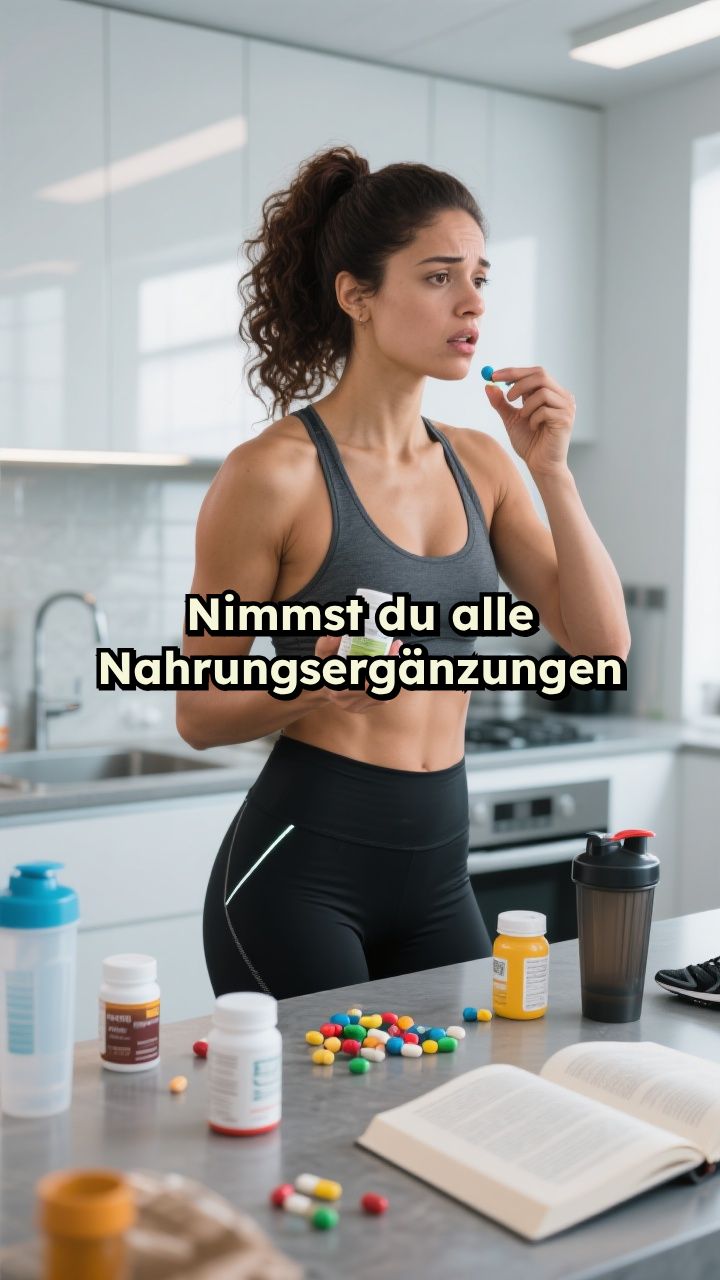 Optimale Einnahme von Nahrungsergänzungen