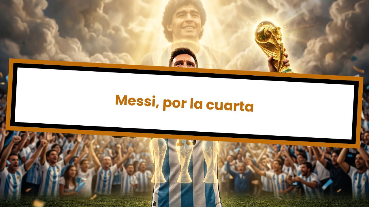 Messi, por la cuarta