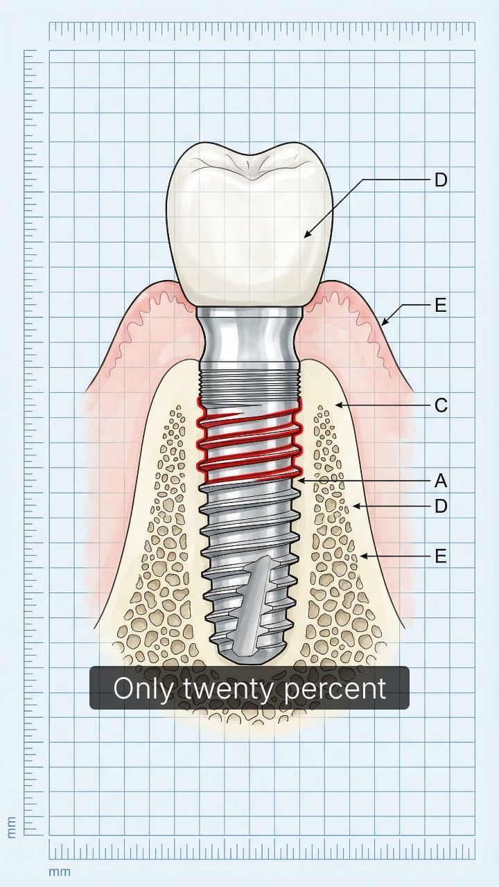 Why Implant Depth Determines Bone Loss