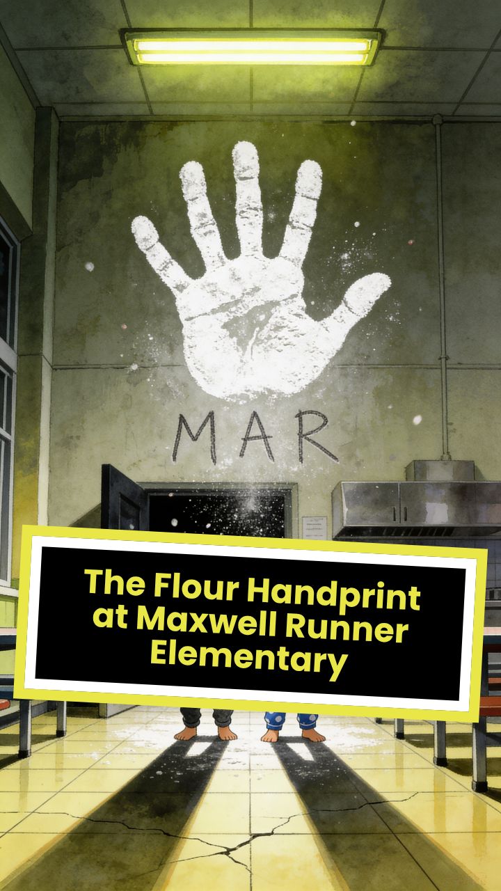 The Flour Handprint at Maxwell Runner Elementary
