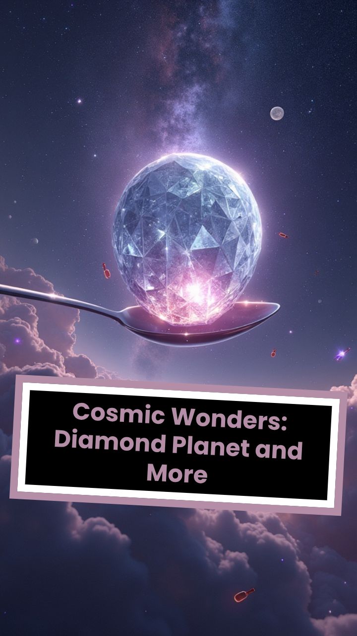 Cosmic Wonders: Diamond Planet and More