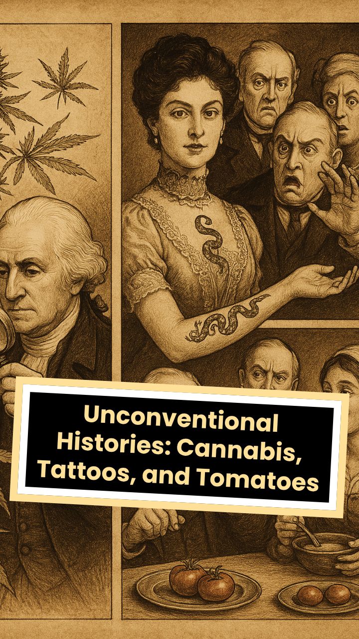 Unconventional Histories: Cannabis, Tattoos, and Tomatoes