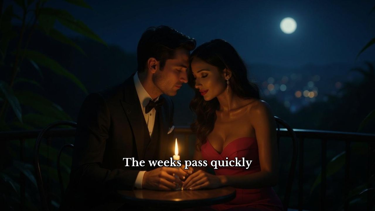 Romantic Moments Between James and Ivanga