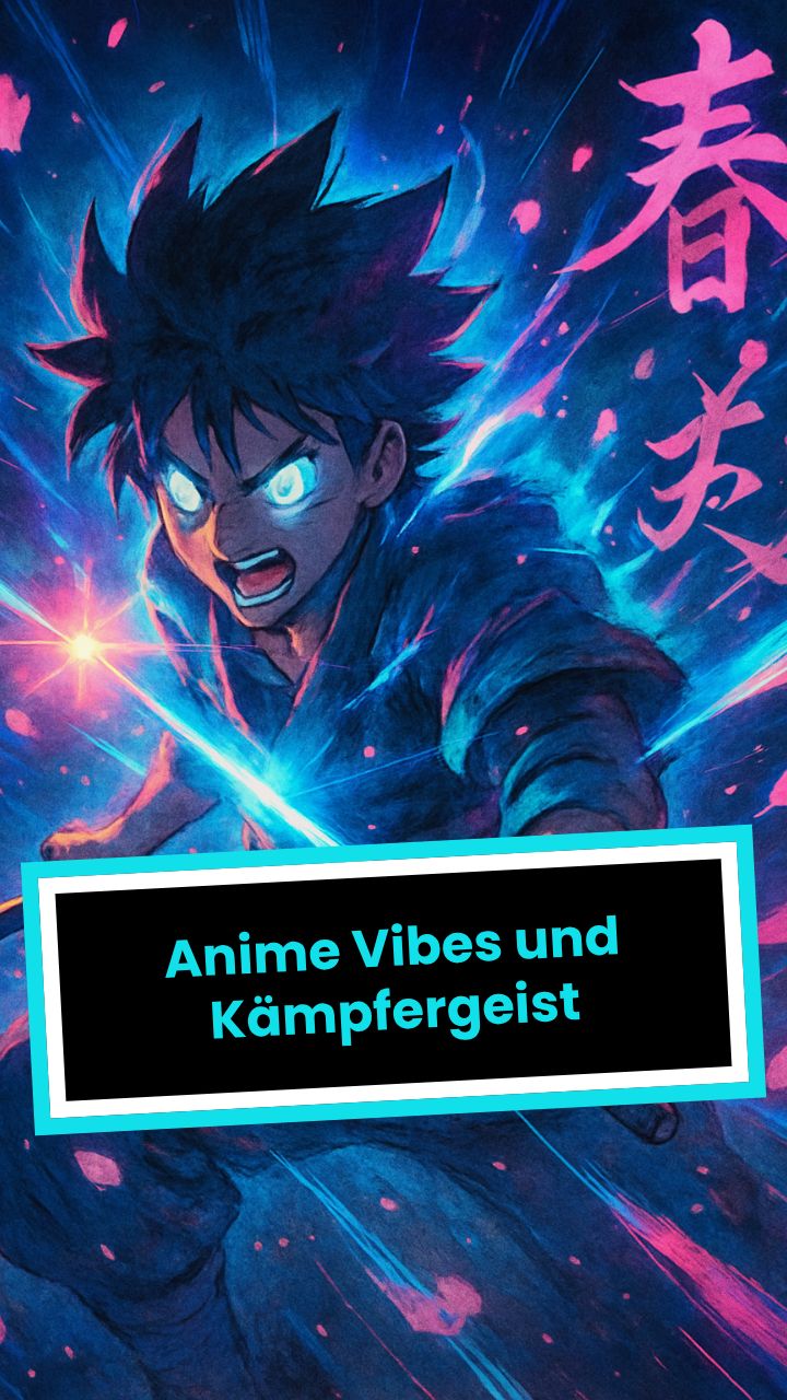 Anime Vibes und Kämpfergeist
