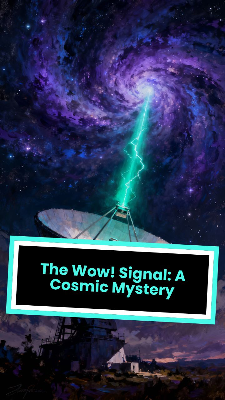 The Wow! Signal: A Cosmic Mystery