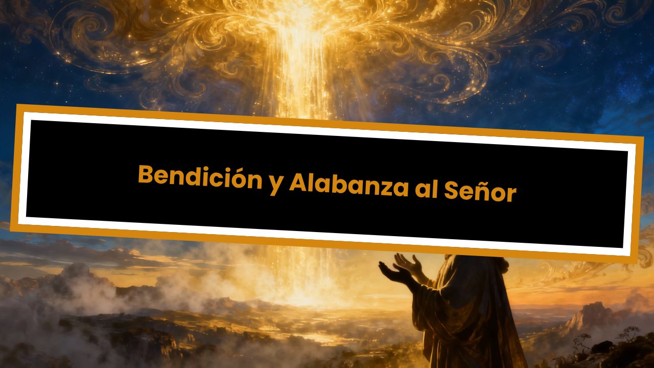 Bendición y Alabanza al Señor