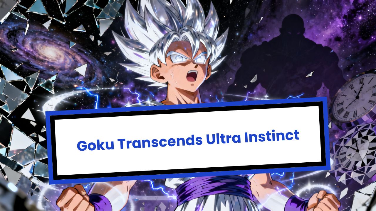 Goku Transcends Ultra Instinct