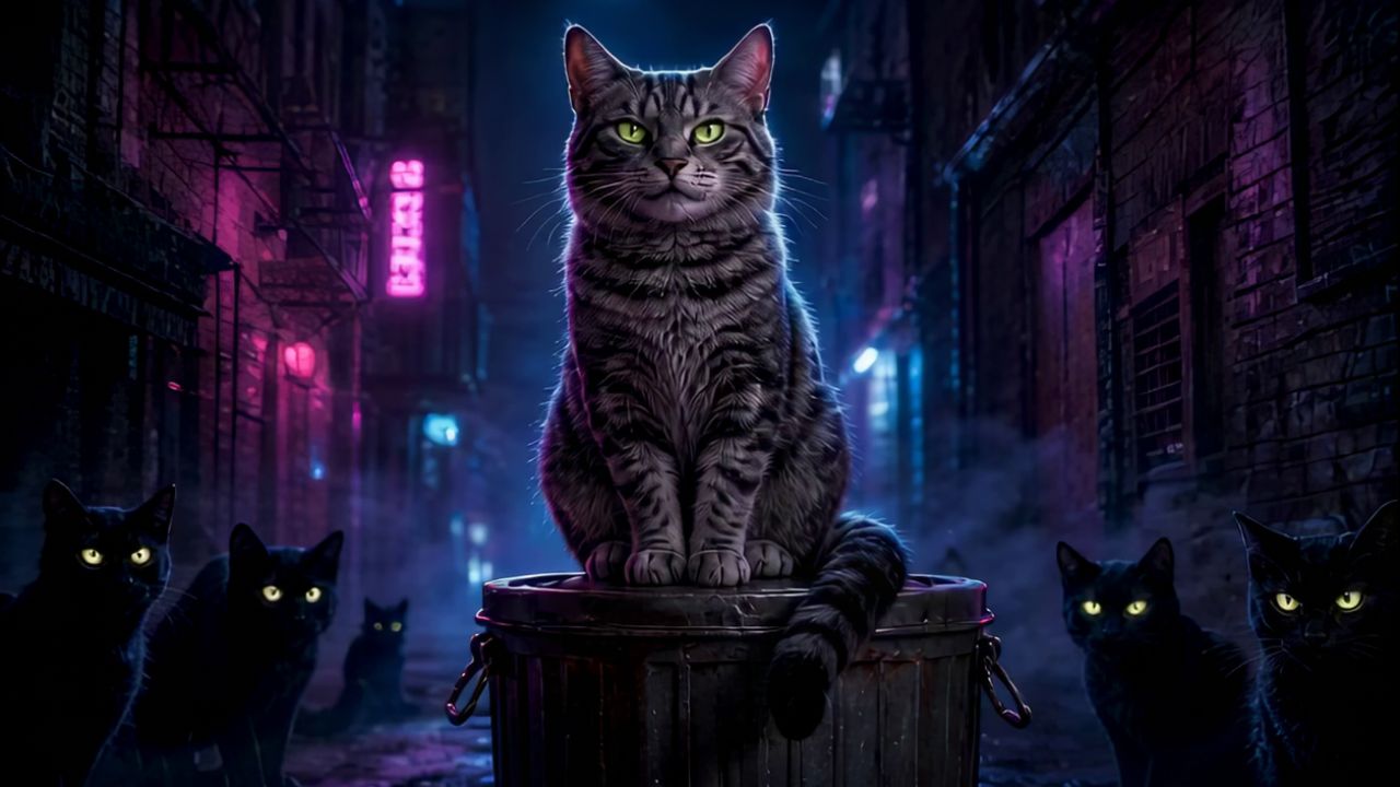 Loki and the Goth Kitty Coven
