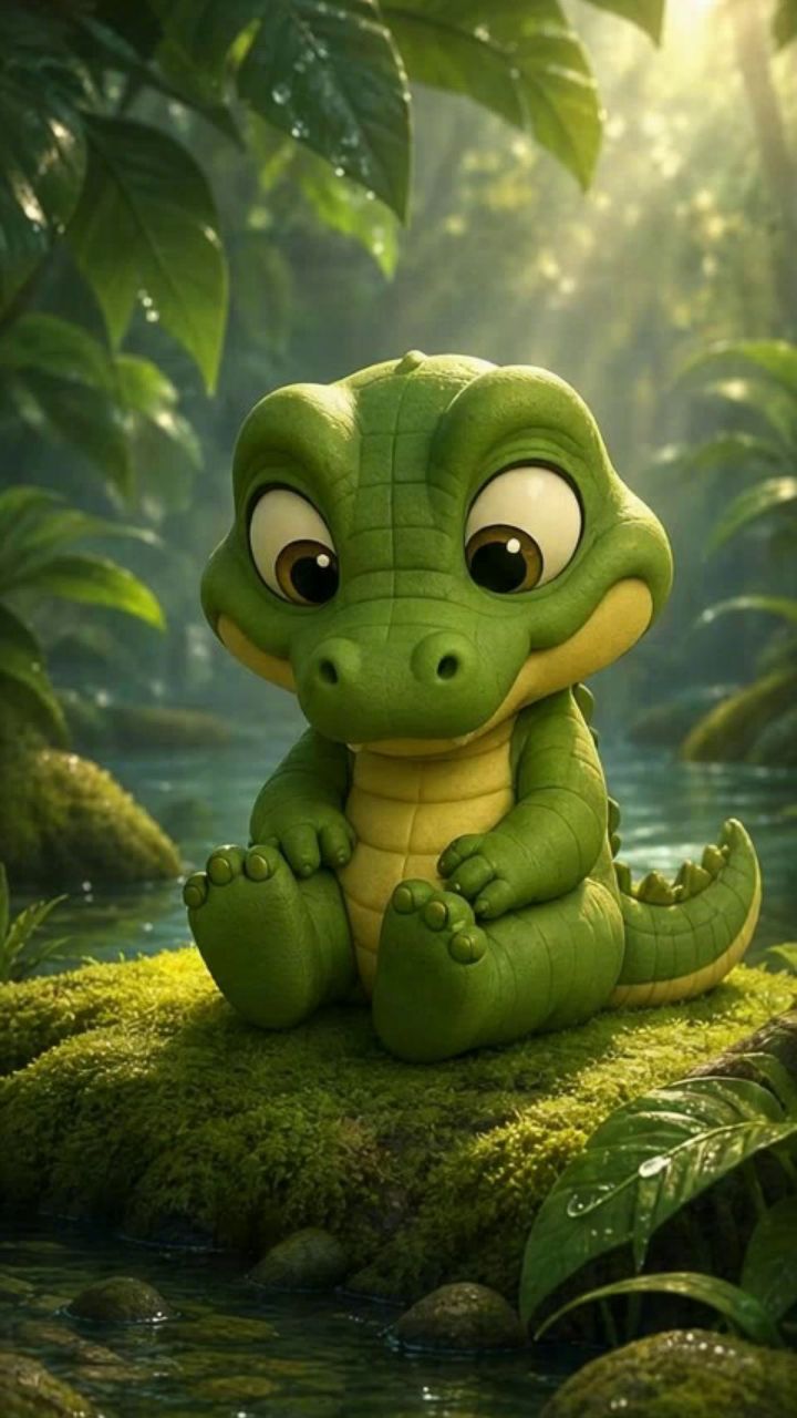 Baby Gator's Splashy Dream