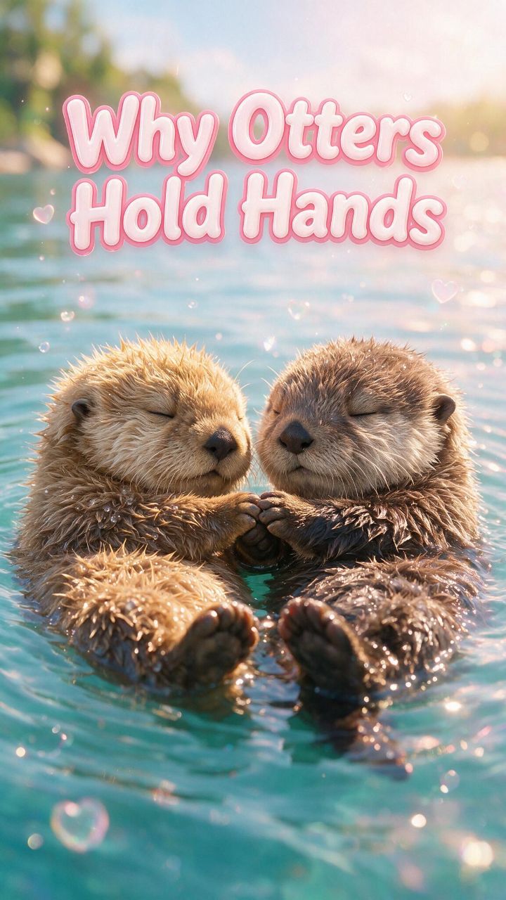 Why Otters Hold Hands