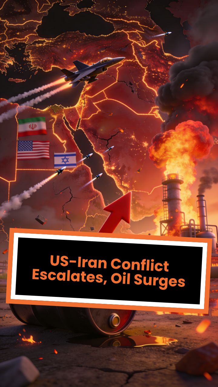 US-Iran Conflict Escalates, Oil Surges