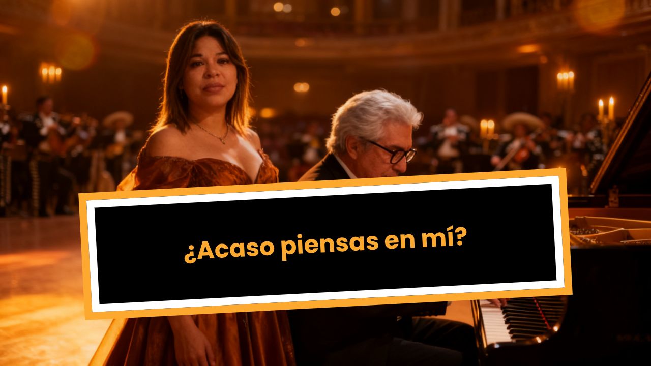 ¿Acaso piensas en mí?