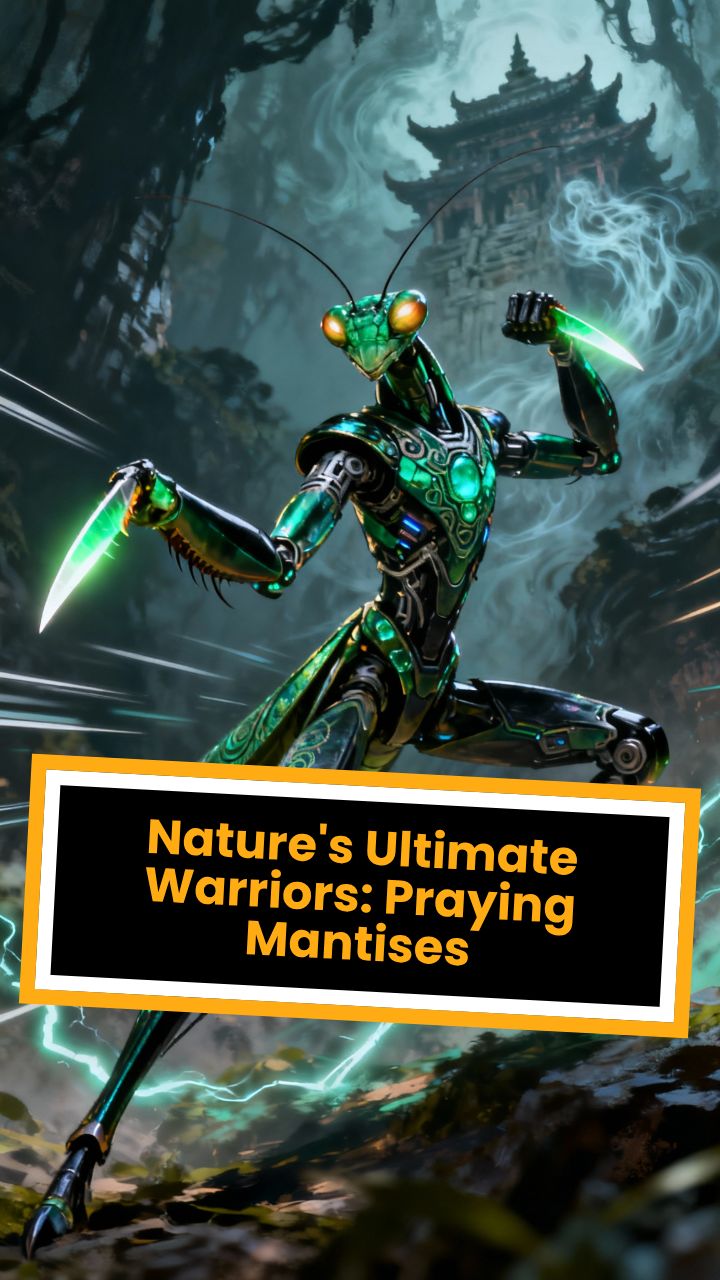 Nature's Ultimate Warriors: Praying Mantises