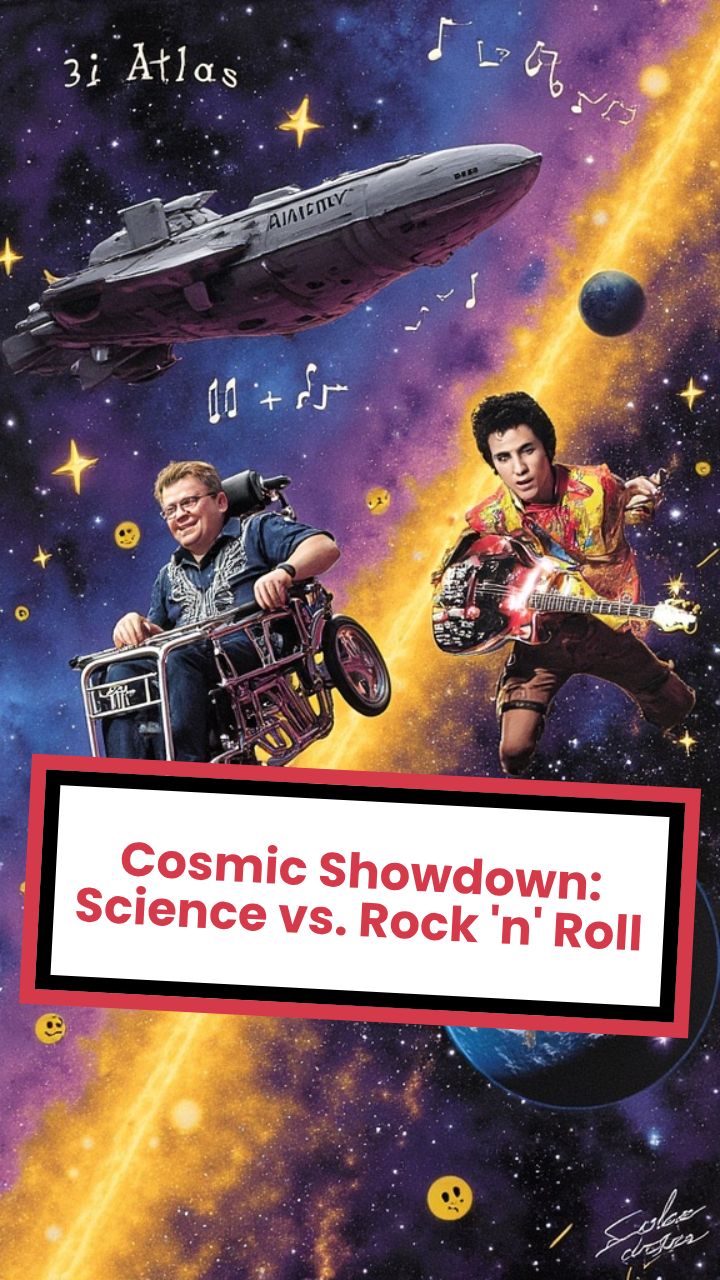 Cosmic Showdown: Science vs. Rock 'n' Roll