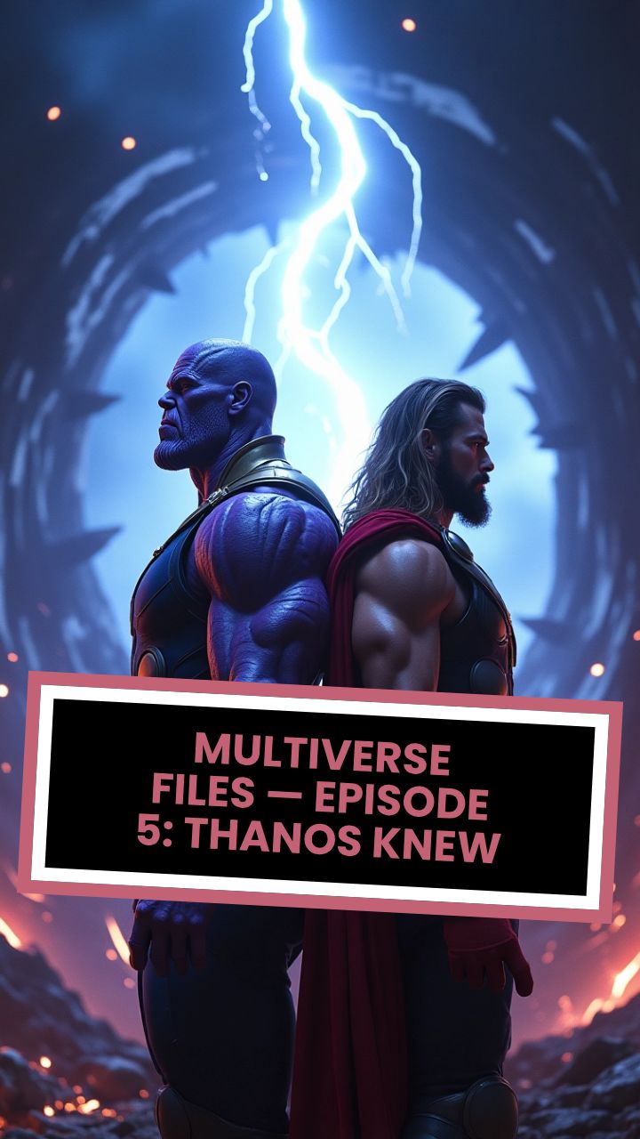 MULTIVERSE FILES — EPISODE 5: THANOS KNEW