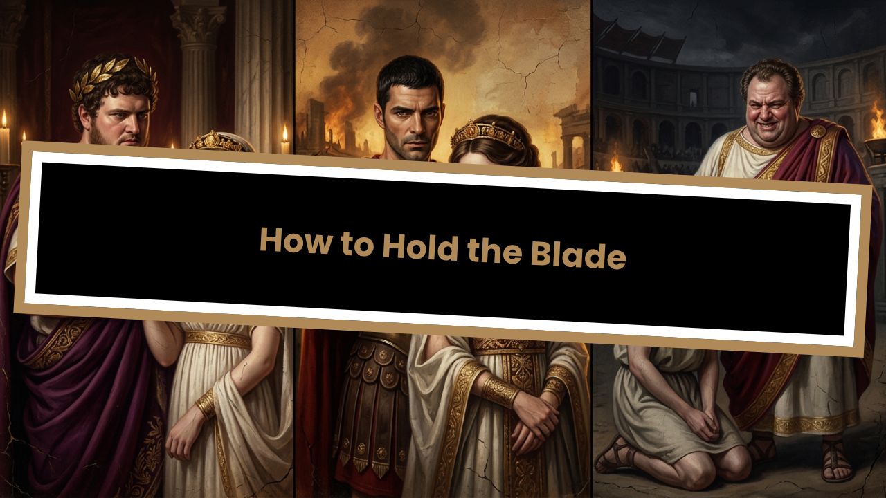 How to Hold the Blade