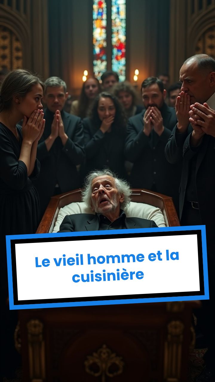 Le vieil homme et la cuisinière