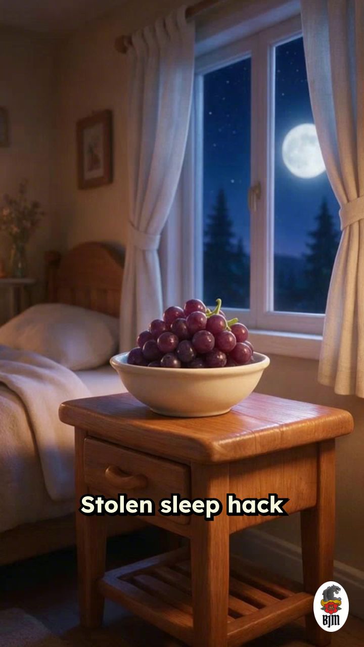 Grapes Before Bed for Better Sleep