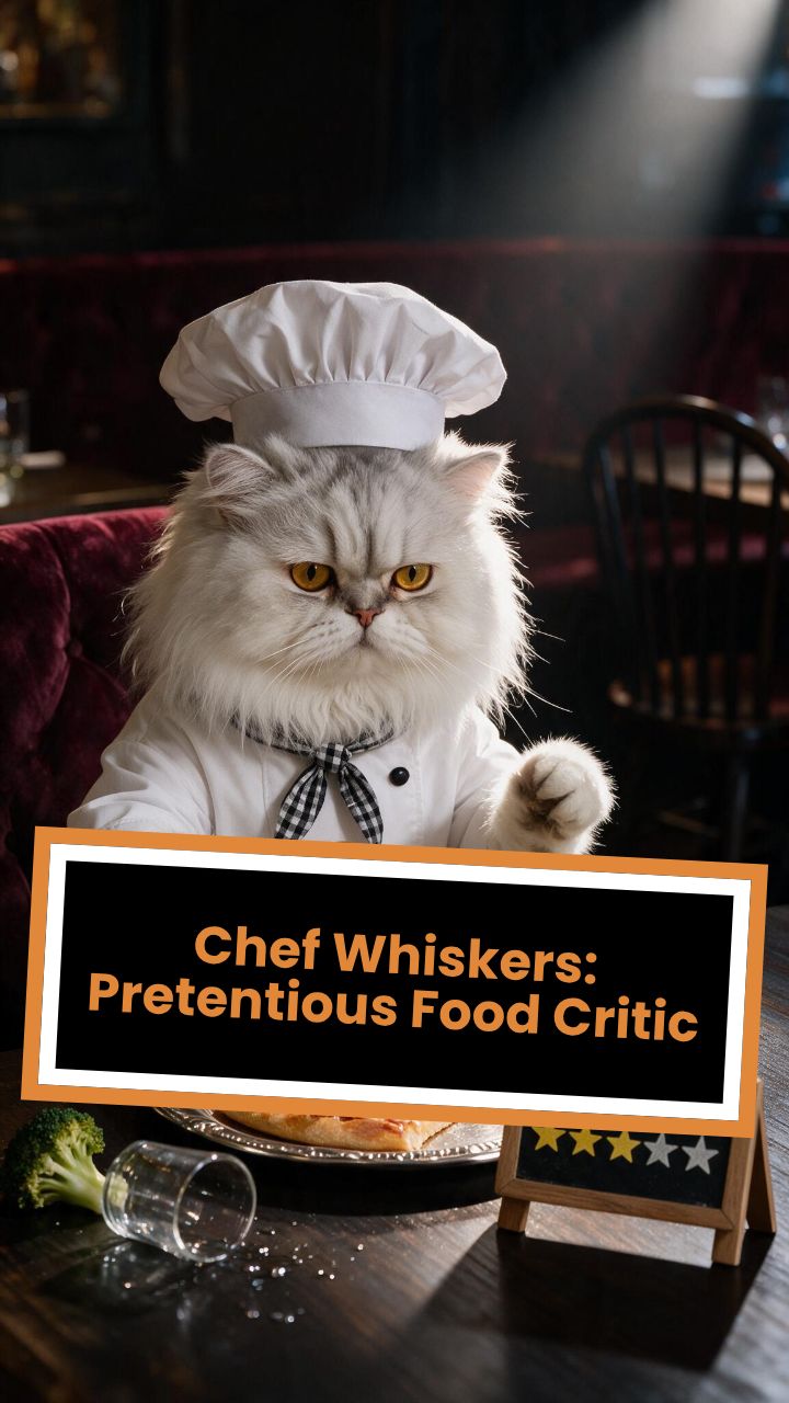 Chef Whiskers: Pretentious Food Critic