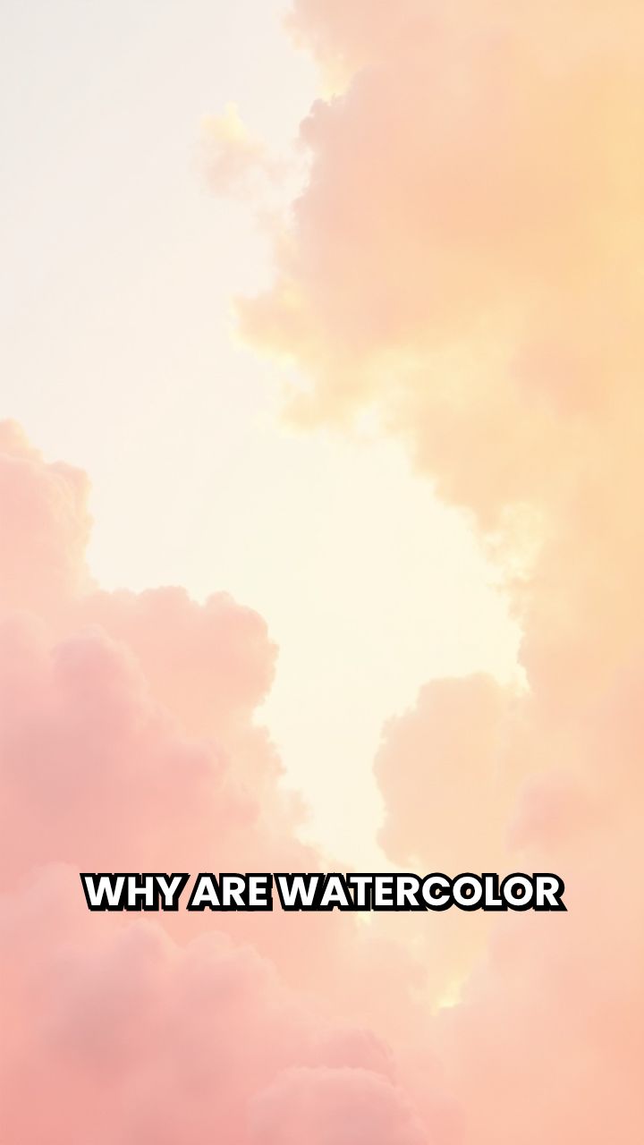 The Serenity of Watercolor Skies