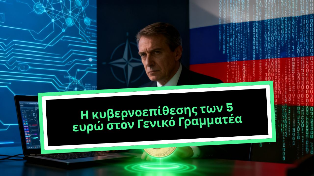Η κυβερνοεπίθεσης των 5 ευρώ στον Γενικό Γραμματέα