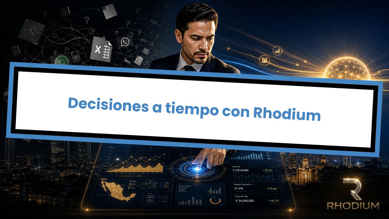 Decisiones a tiempo con Rhodium
