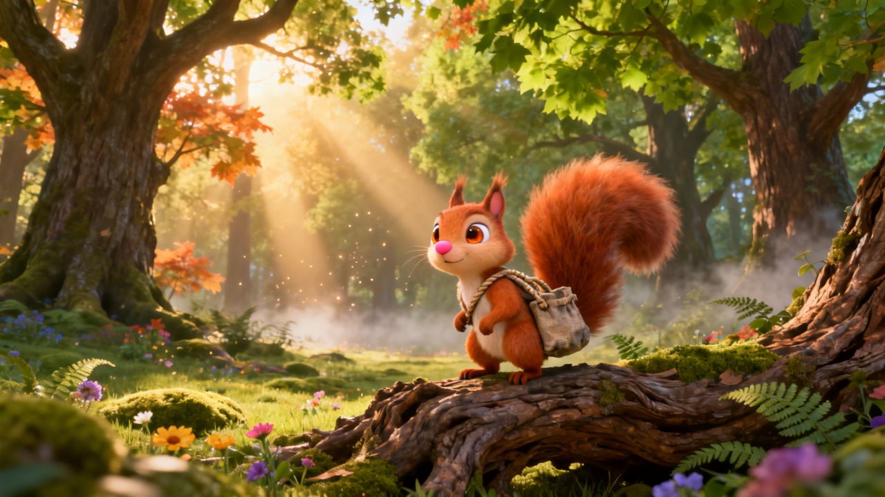 The Secret Gardener Squirrel