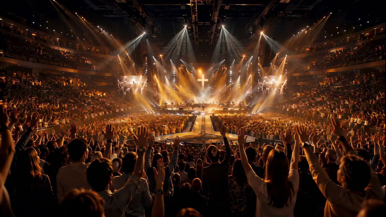 Golden Stadium Worship Celebration