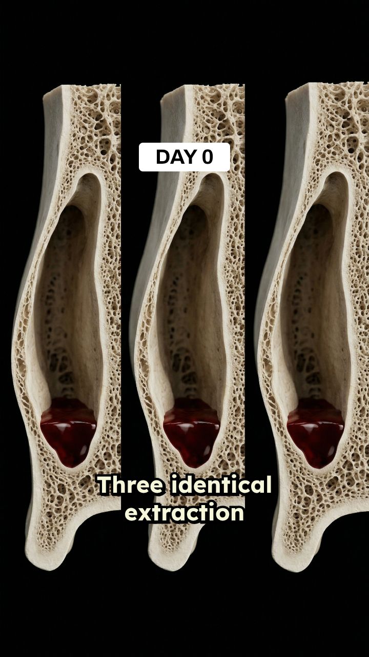Socket Healing - No Graft vs Xenograft vs Allograft