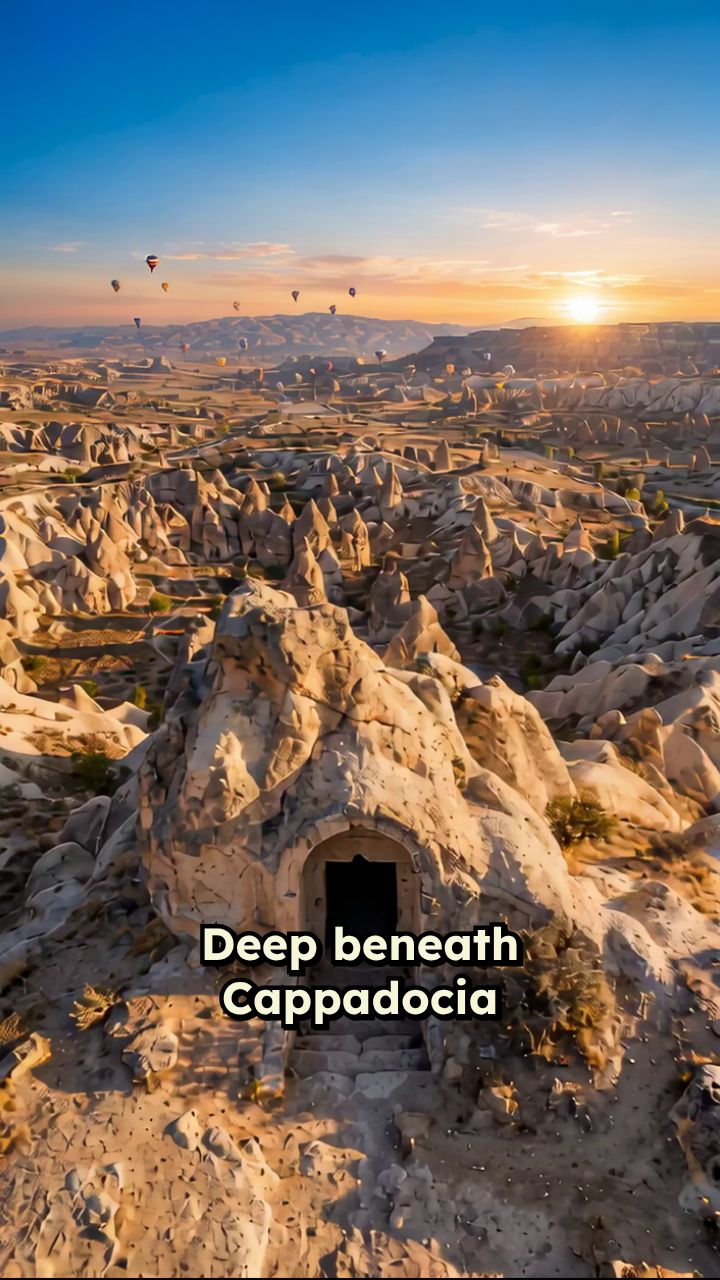 Derinkuyu: The Underground City of Cappadocia