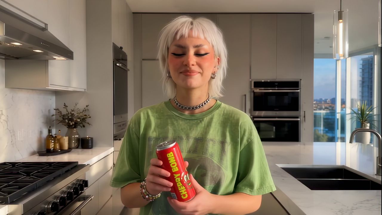 Cherry Bomb UGC Energy Drink Ad